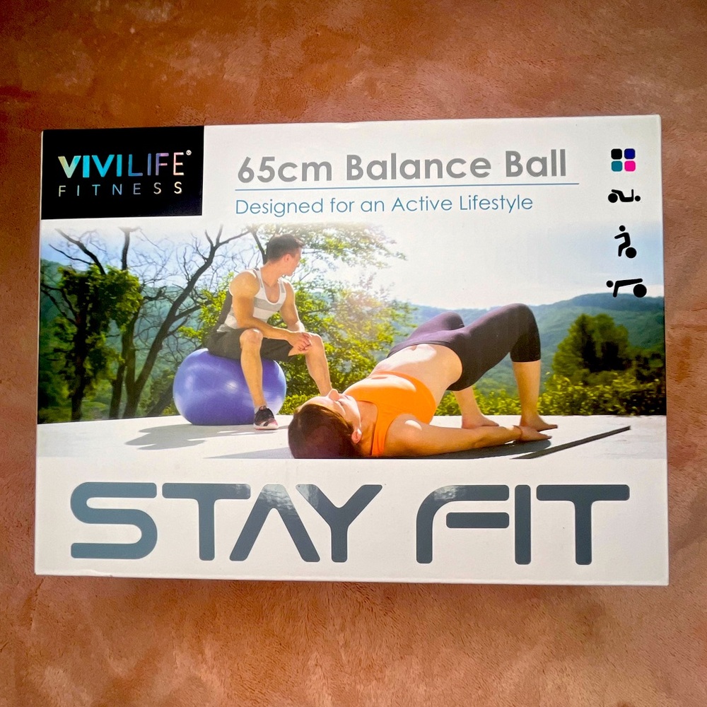 🔥NWT |Yoga Ball- 65cm